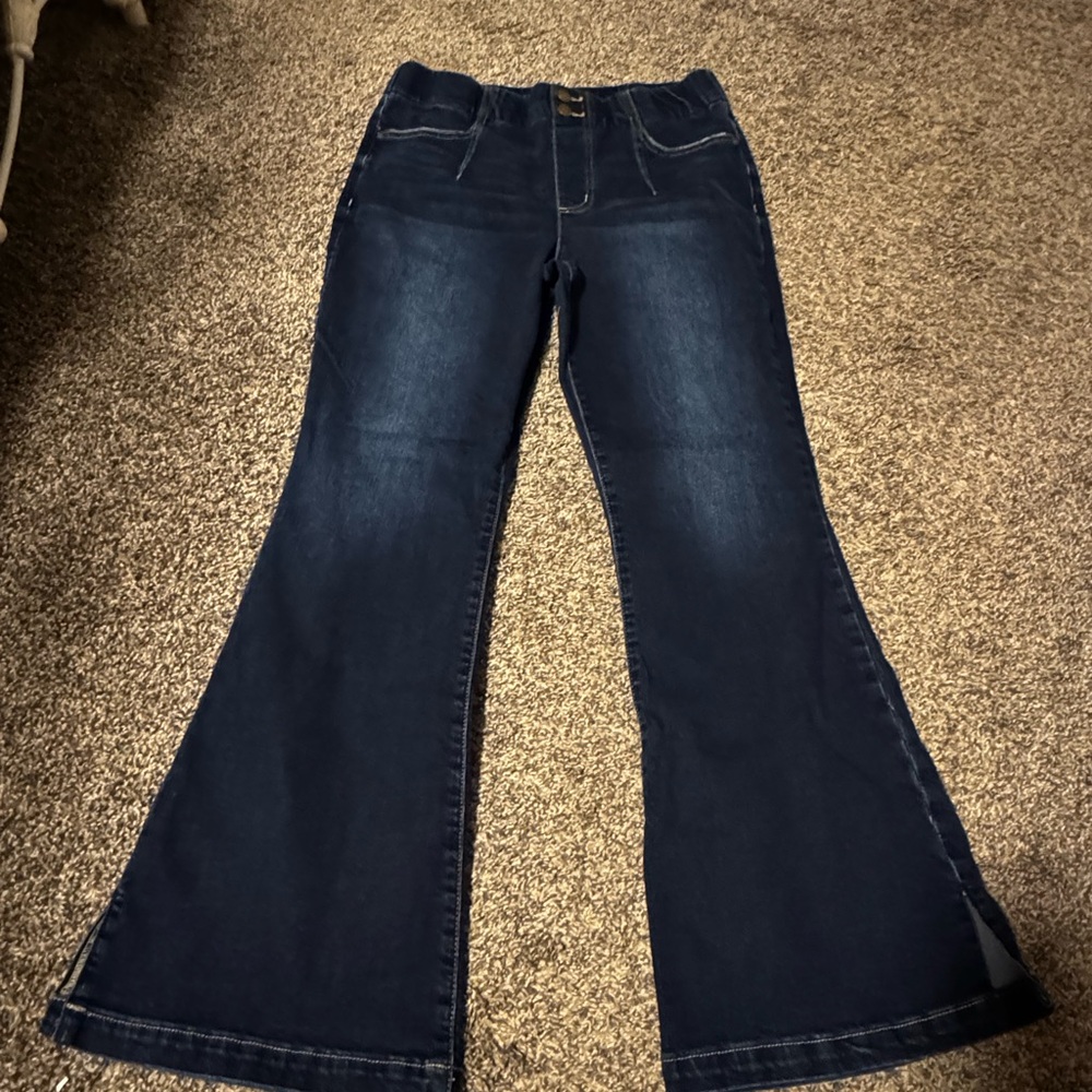 Maurices Dark Blue Flare Jeans